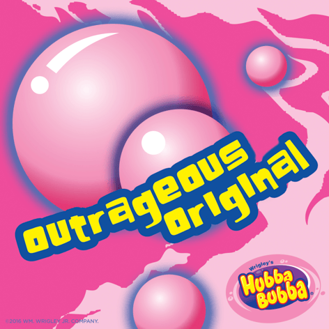 HUBBA BUBBA Max Original Bubble Gum, 5 Piece Pack