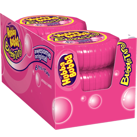 HUBBA BUBBA Original Bubble Gum Tape, 2 oz (6 Packs)