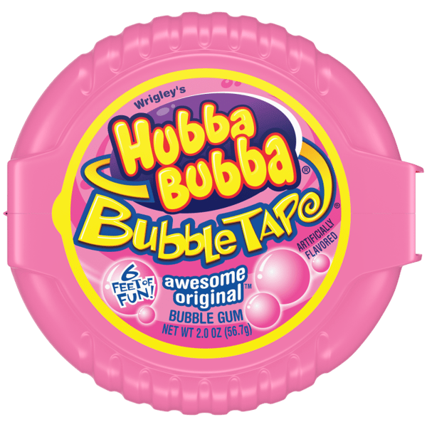 HUBBA BUBBA Original Bubble Gum Tape, 2 oz