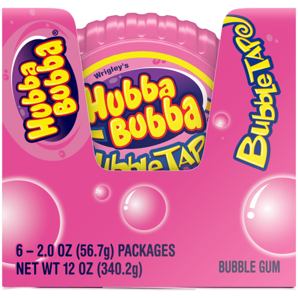 HUBBA BUBBA Original Bubble Gum Tape, 2 oz (6 Packs)